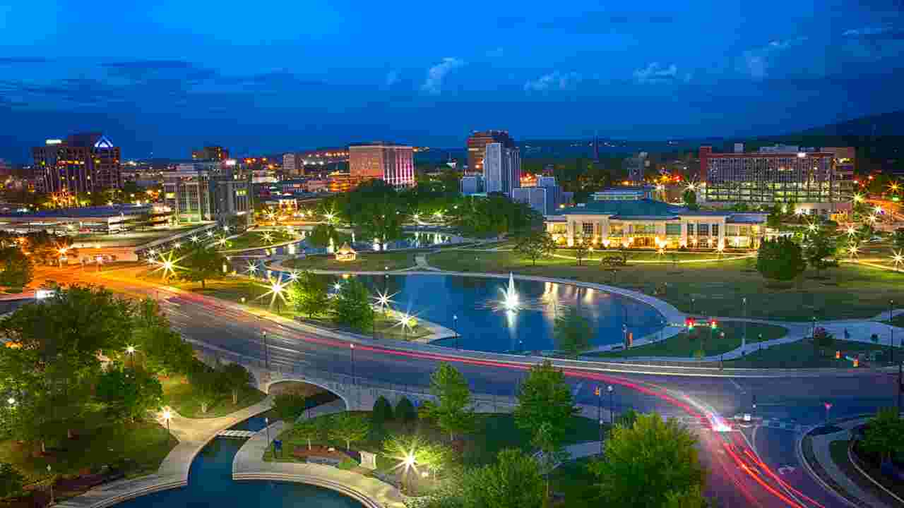 Top 10 Cities in Alabama